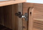 GINER Y COLOMER Aparador de 4 puertas en madera de acacia Natural